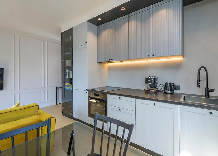 Blue Sky - Aquarius Residences Lägenhet Sopot